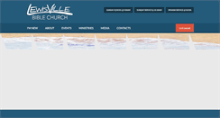 Desktop Screenshot of lewisvillebiblechurch.org
